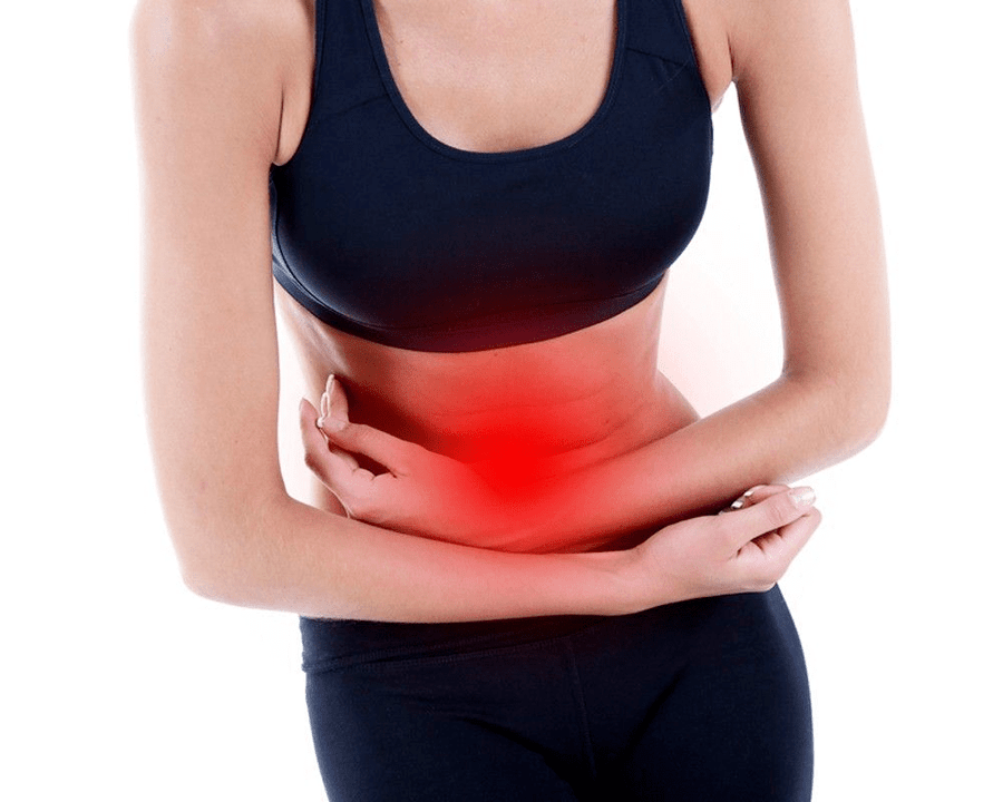 Symptoms of infection by parasites