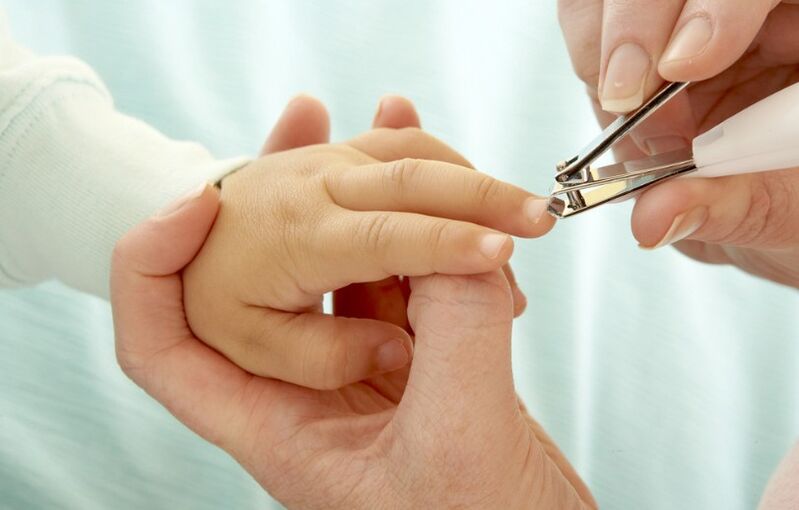 Child cut to a child
